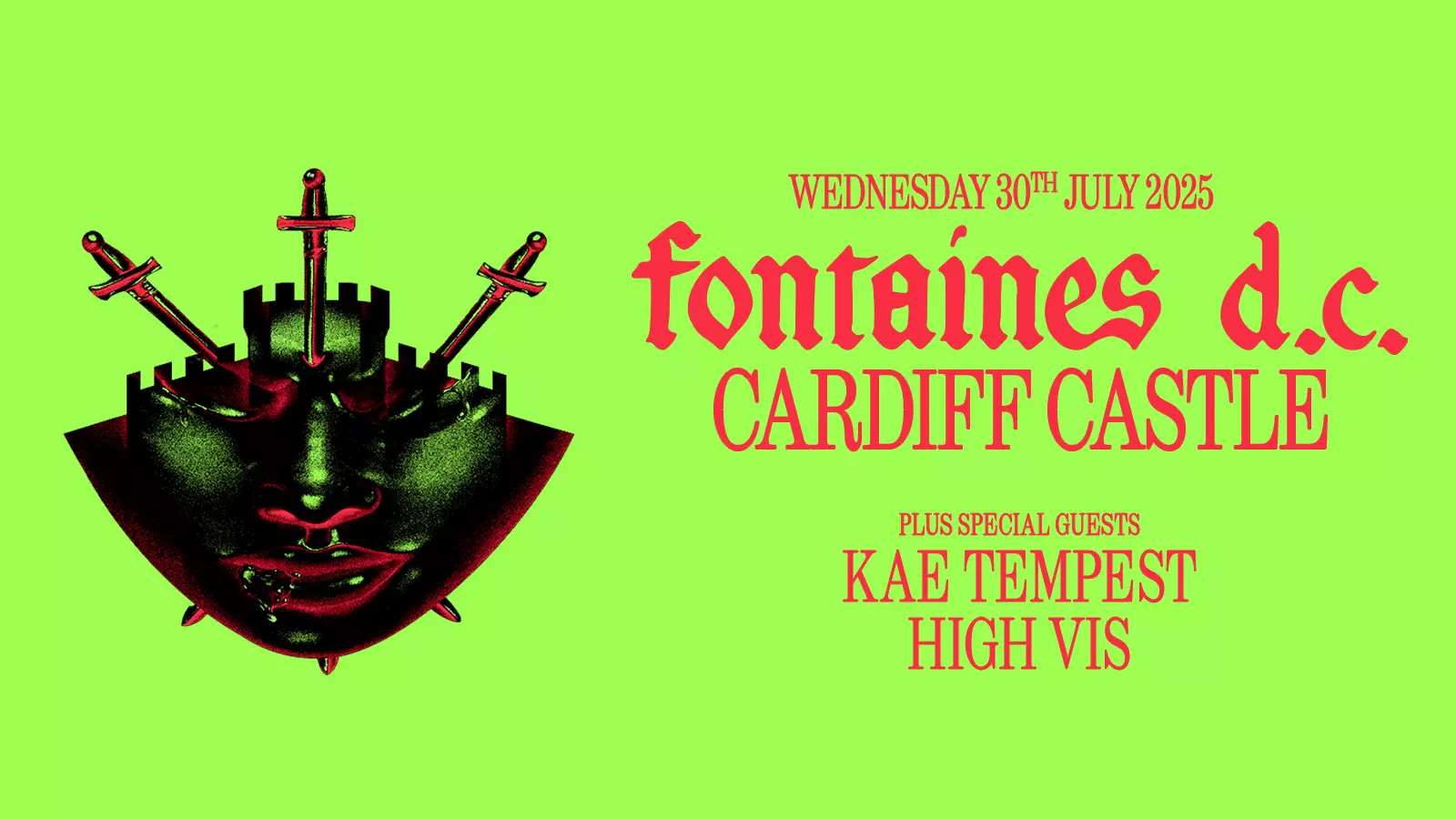 Fontaines D.C. – Cardiff Castle, Cardiff 30 July 2025