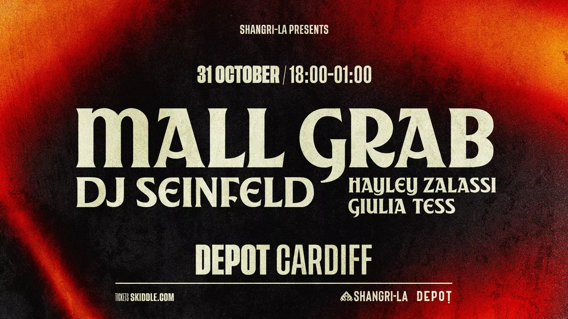 Shangri-La Presents: Mall Grab – DEPOT, 31 Oct 2025