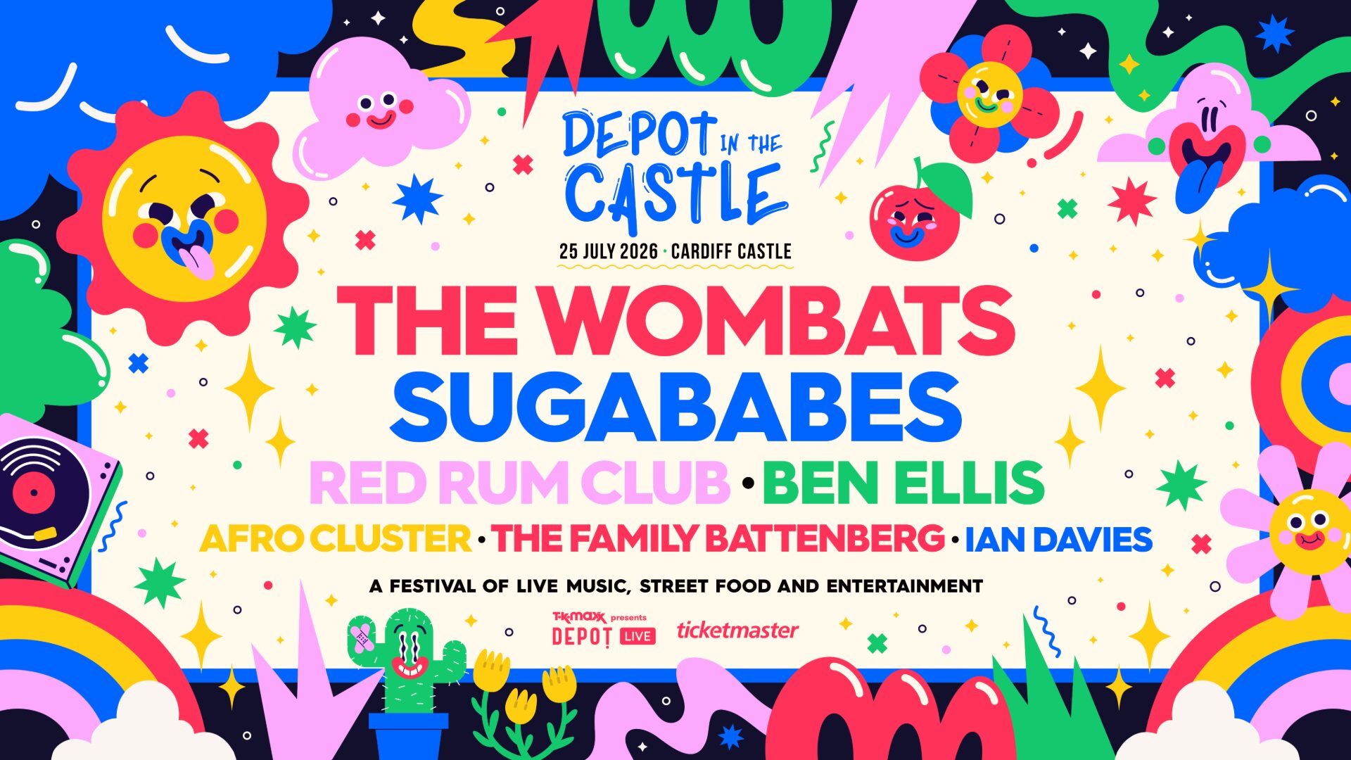 Depot In The Castle: The Wombats, Sugababes + More – 25.07.26