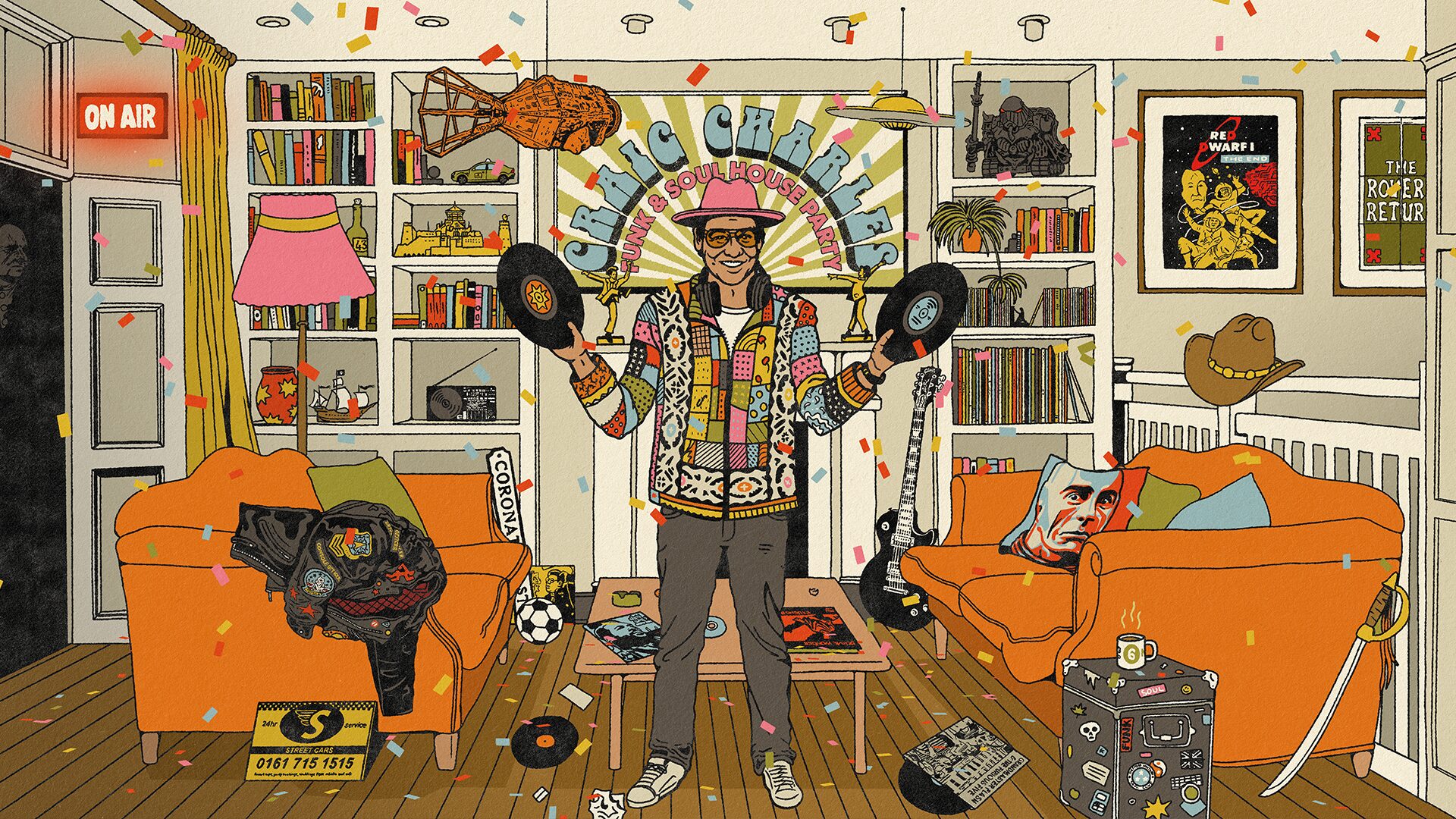 Craig Charles Cover